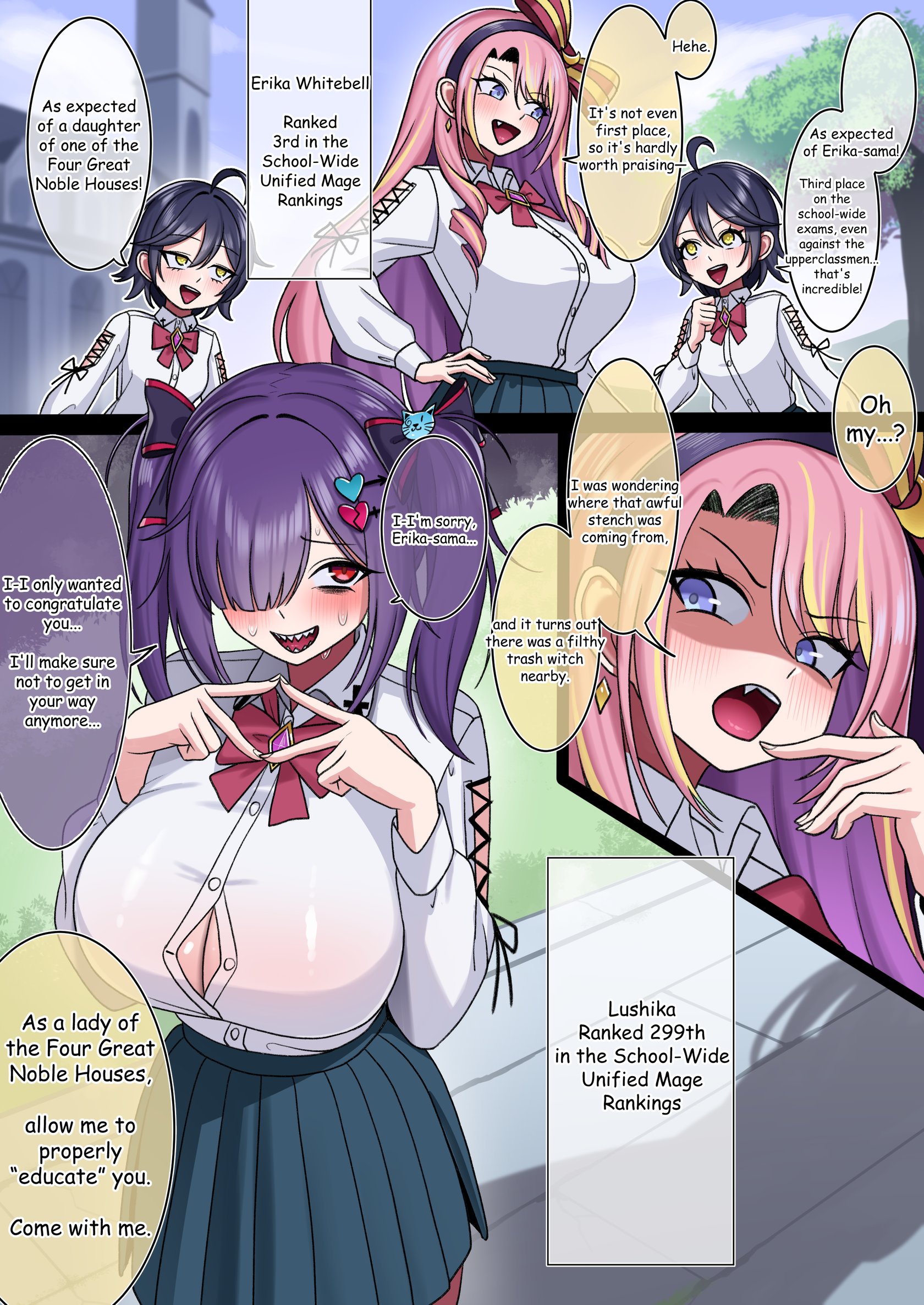 クズ魔女ルシカ comic porn クズ魔女ルシカ Chapter 1 – page 1