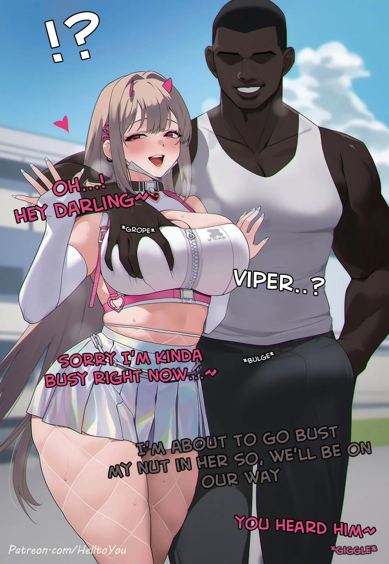Viper Dumps The Commander comic porn Viper Dumps The Commander Chapter 1 – page 2