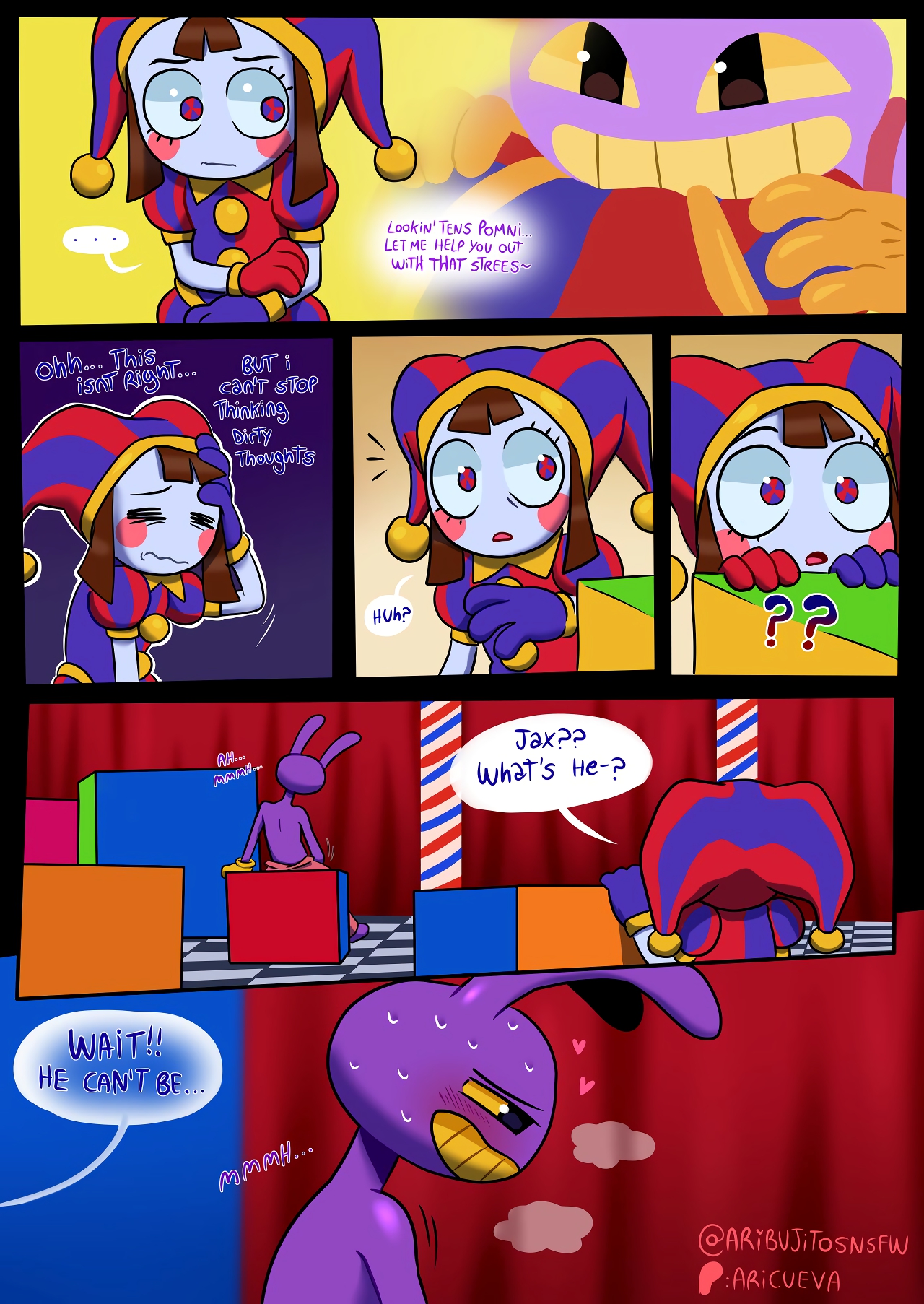 Jax's Secret The Amazing Digital Circus – page 6