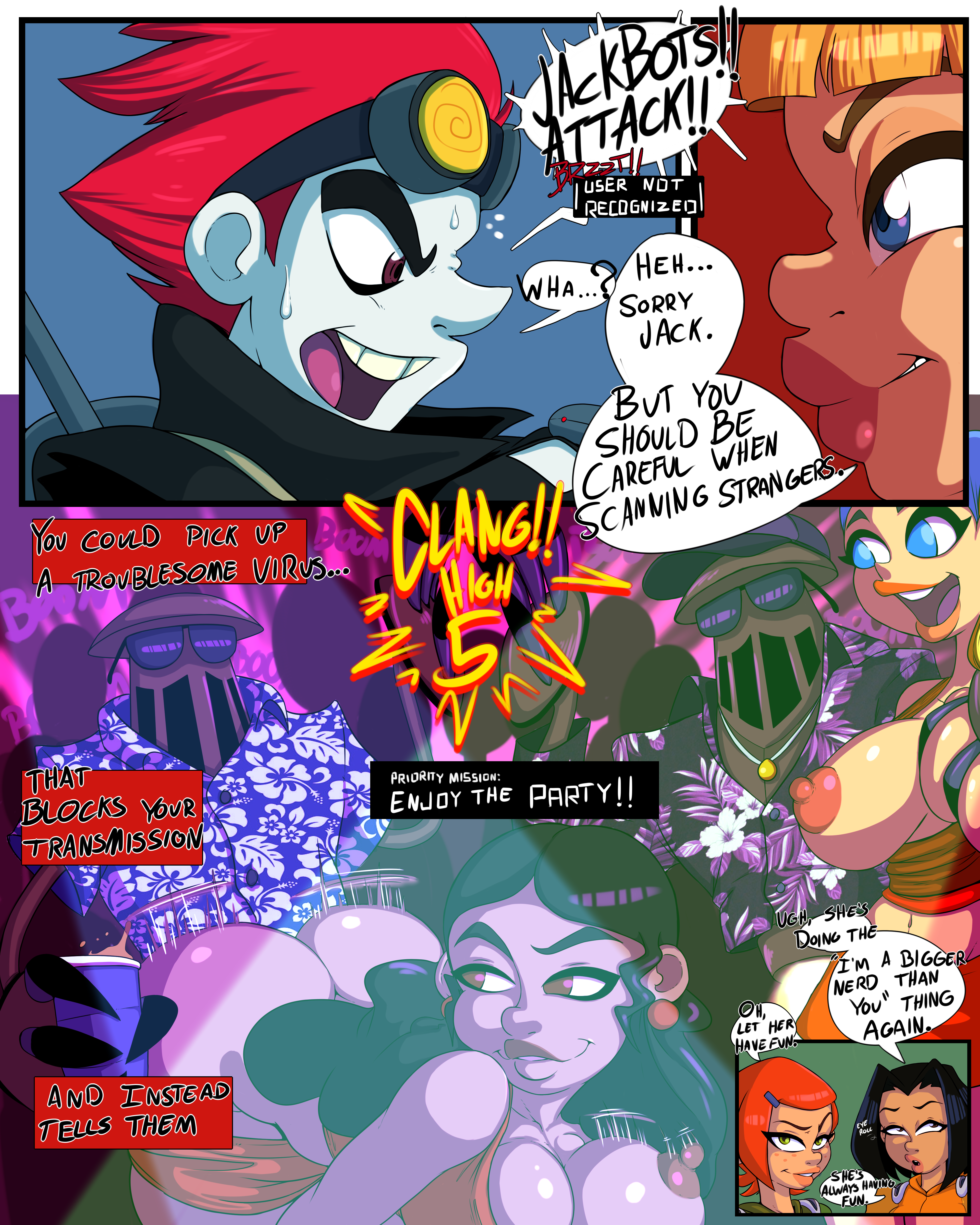 Cartoon College Party Ben 10 – page 16