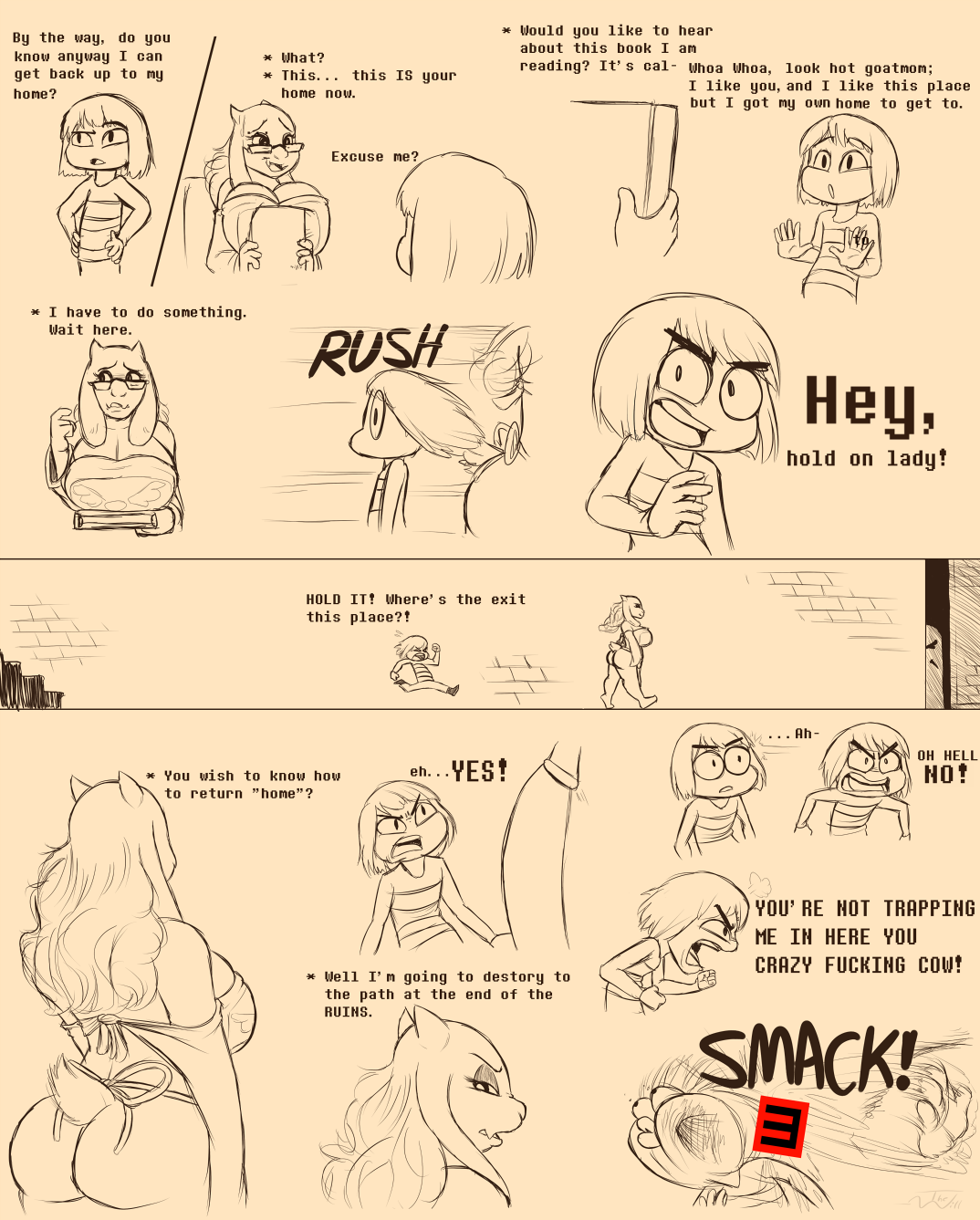 Under(her)tail Undertale – page 17