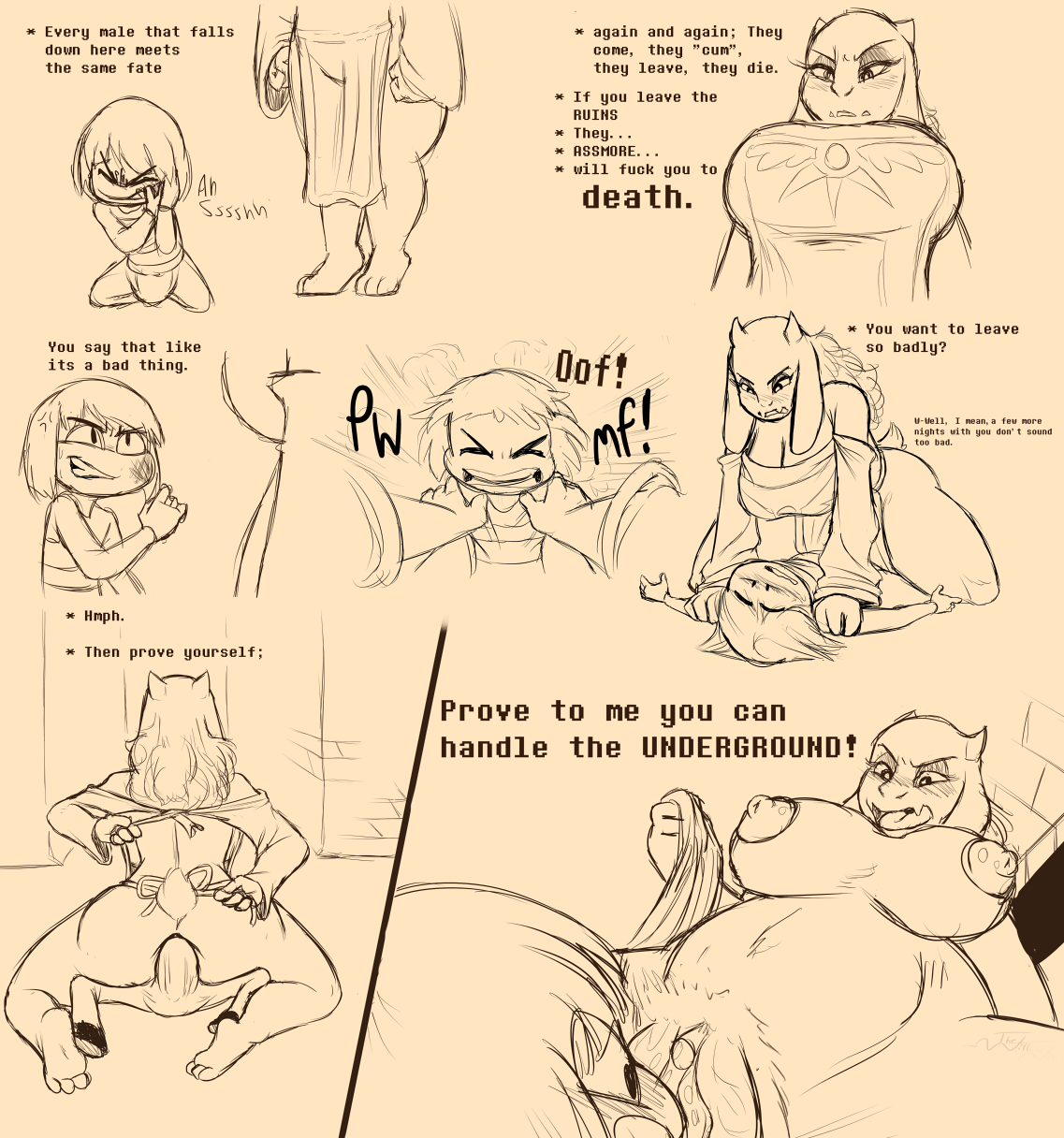 Under(her)tail Undertale – page 18
