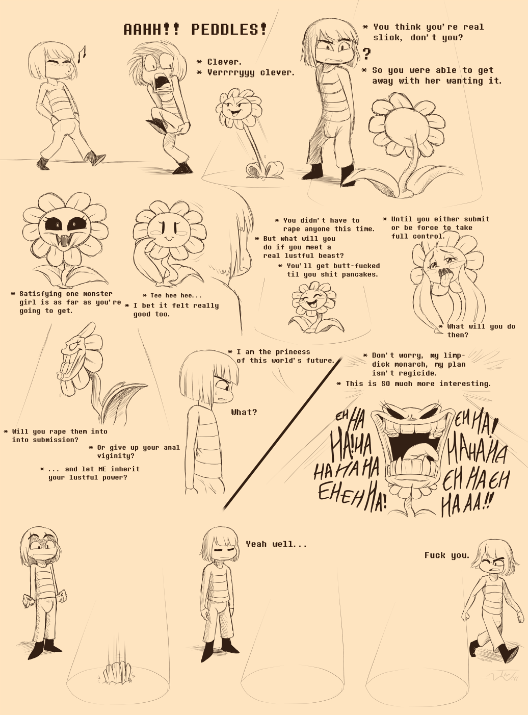 Under(her)tail Undertale – page 23