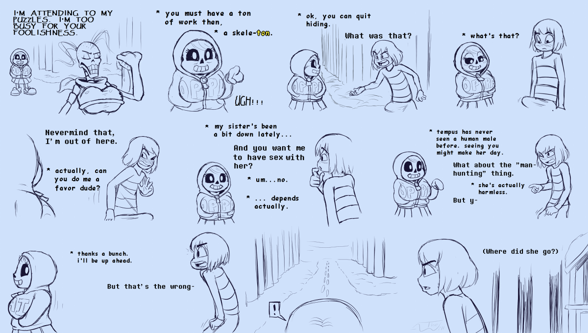 Under(her)tail Undertale – page 29
