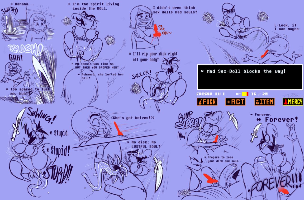 Under(her)tail Undertale – page 59