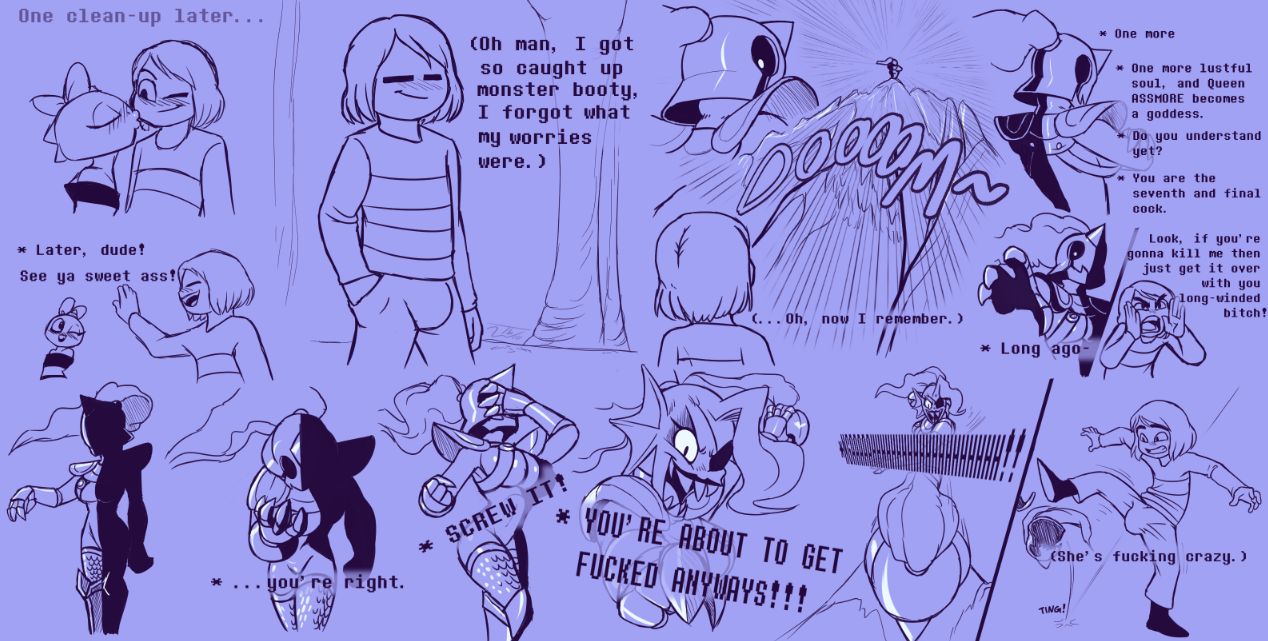 Under(her)tail Undertale – page 72