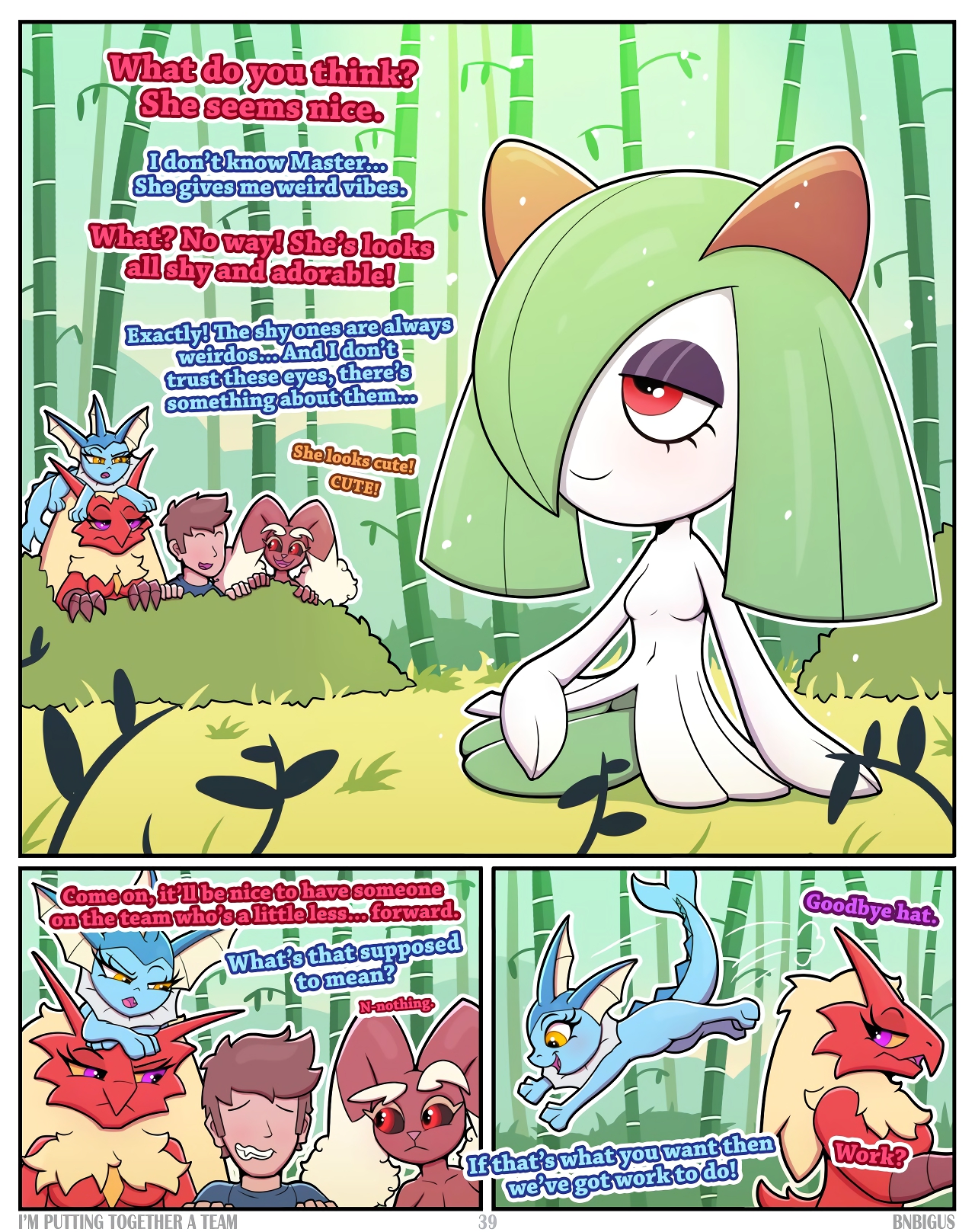 I'm Putting Together a Team Pokemon – page 39