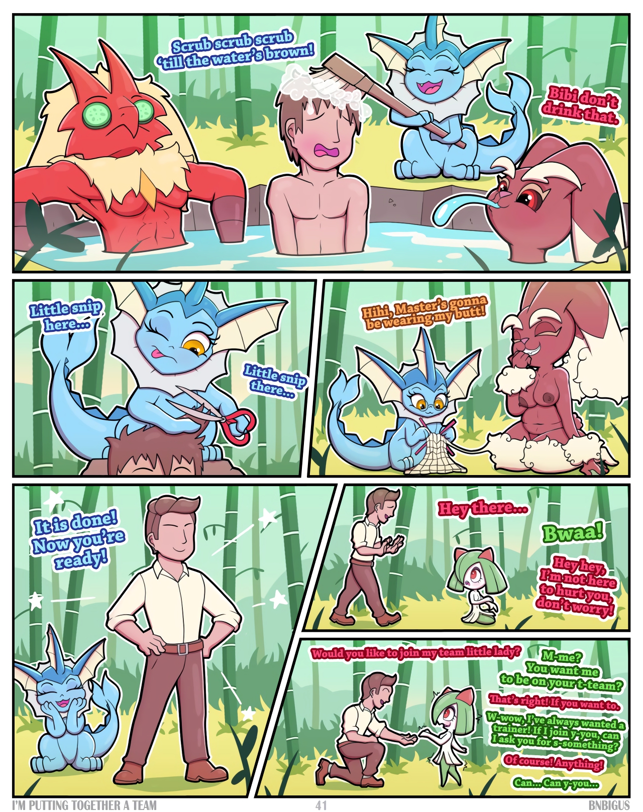 I'm Putting Together a Team Pokemon – page 41