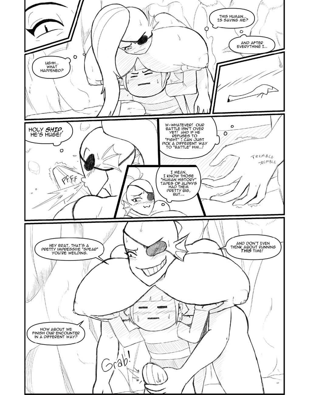 Getting Frisky Undertale – page 6