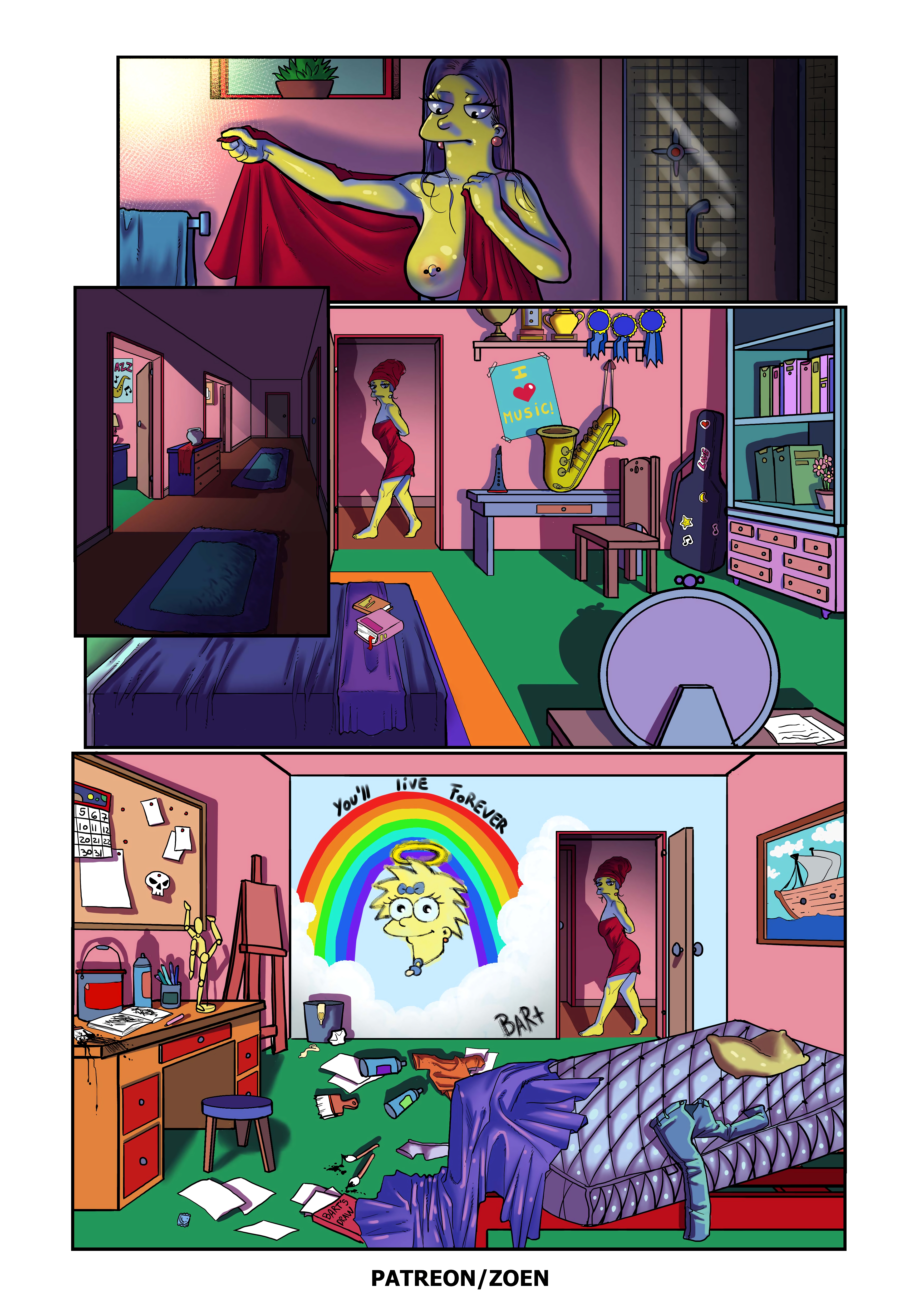 The Simpsons My Best Friend's Mom – page 23