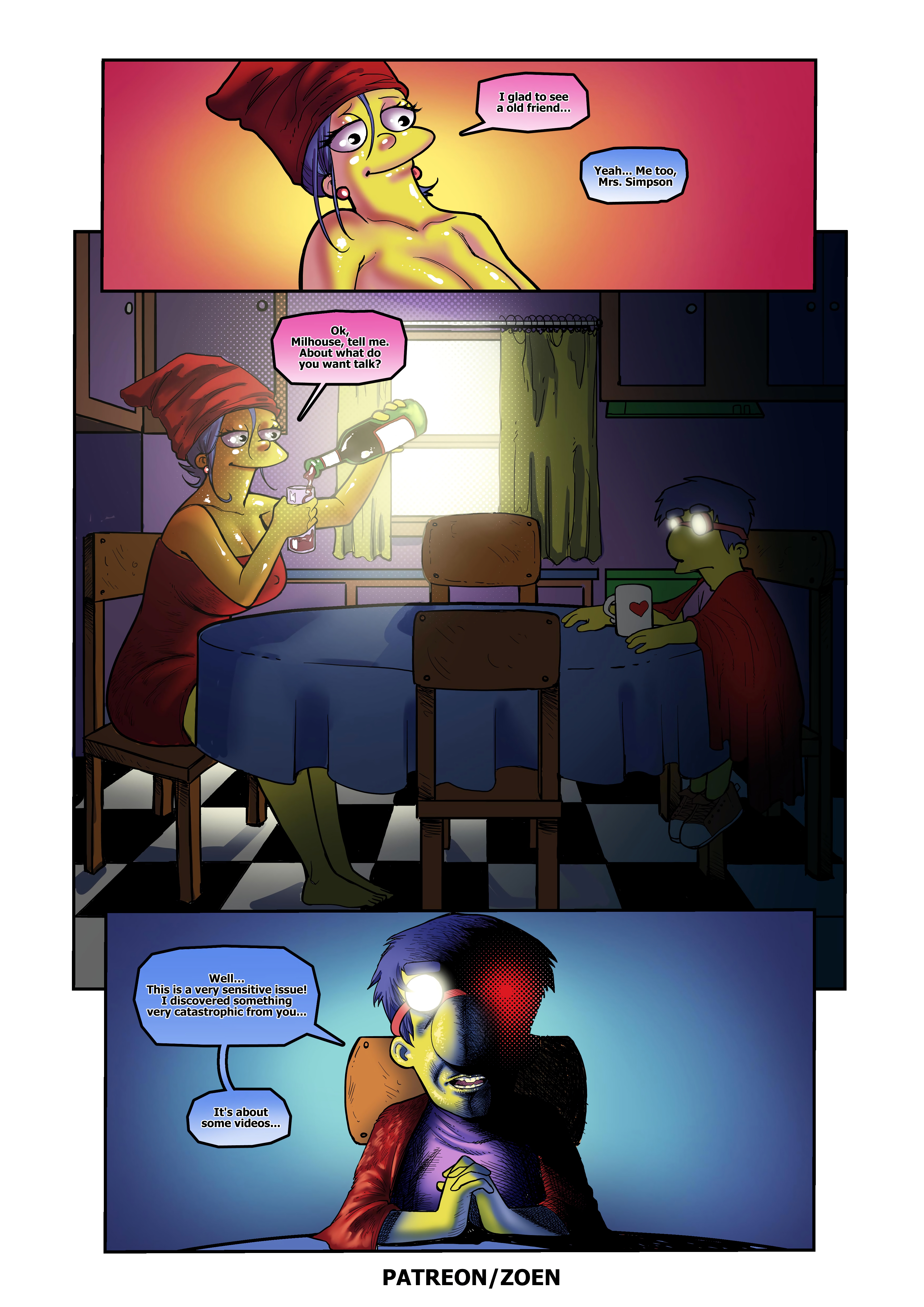 The Simpsons My Best Friend's Mom – page 29