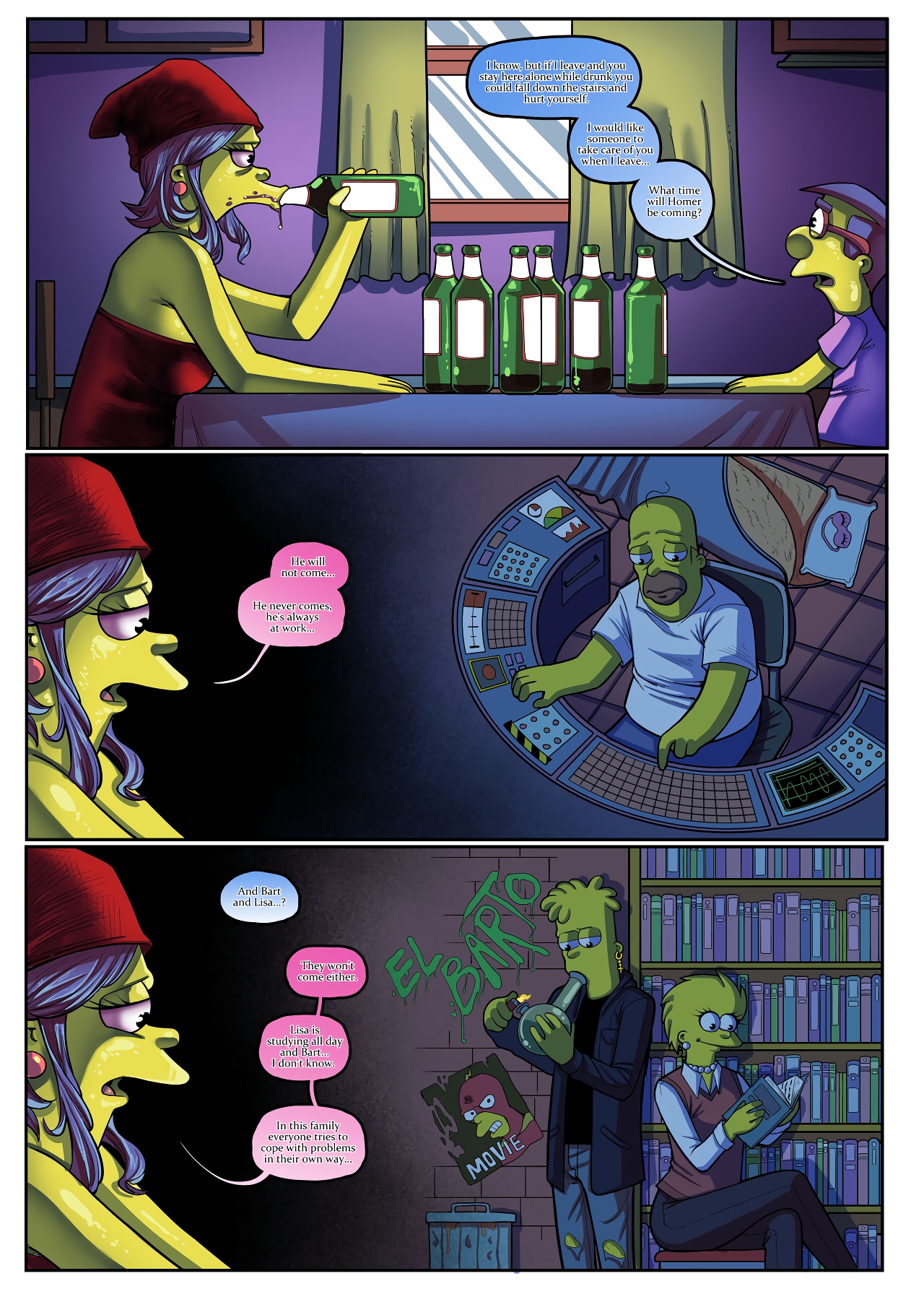 The Simpsons My Best Friend's Mom – page 38