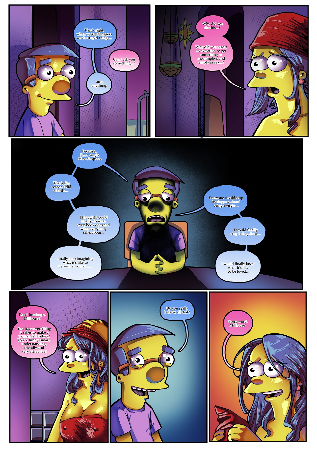 The Simpsons My Best Friend's Mom – page 41