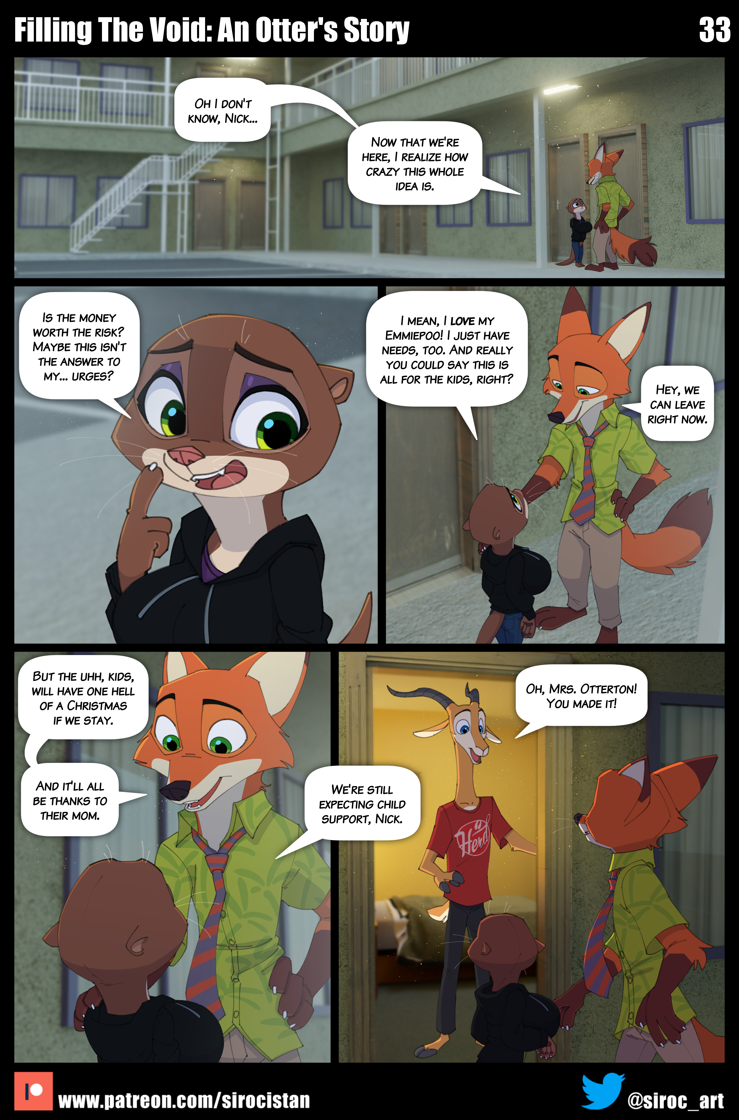 Filling The Void: An Otter's Story Zootopia – page 33