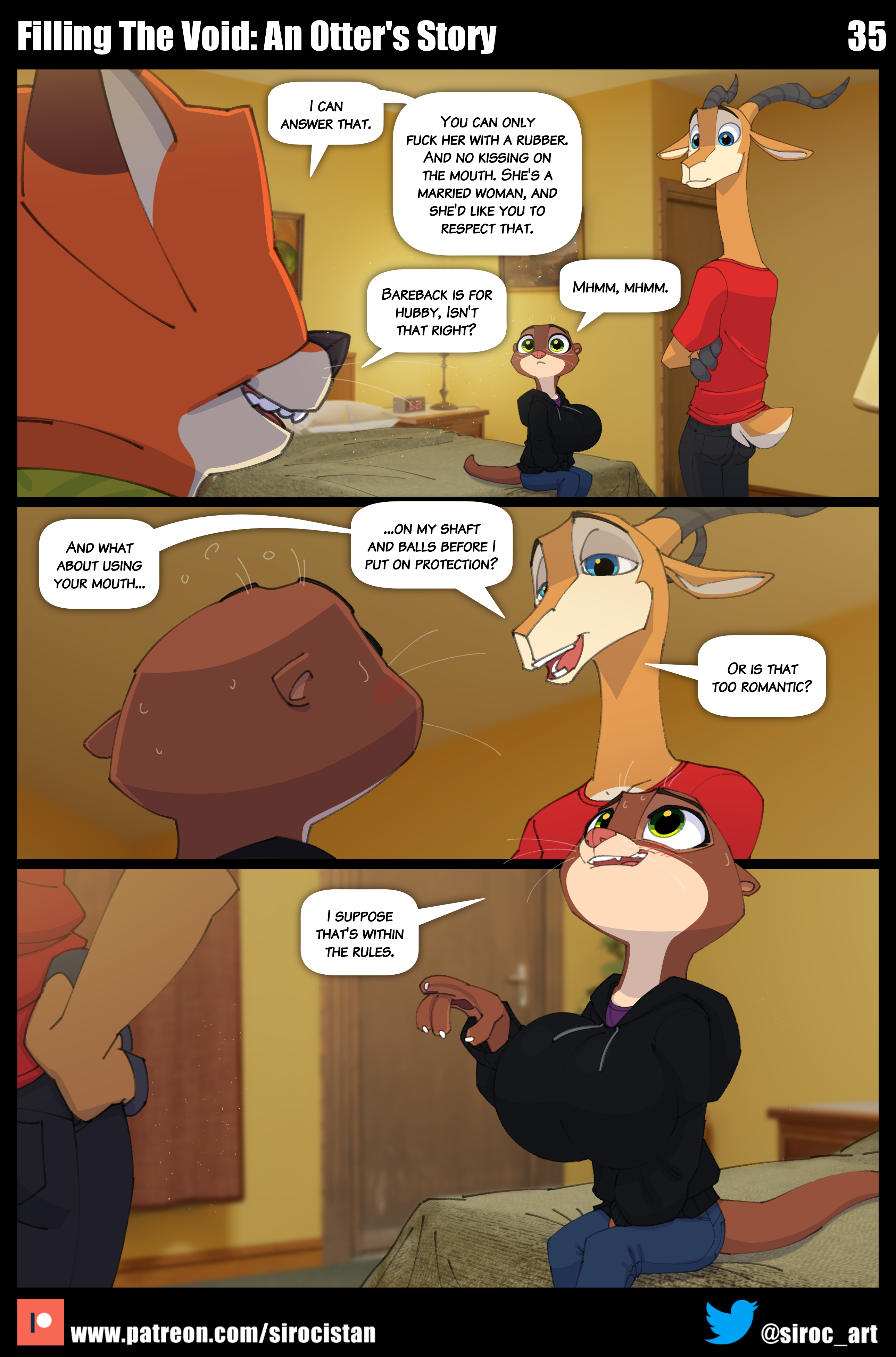 Filling The Void: An Otter's Story Zootopia – page 35