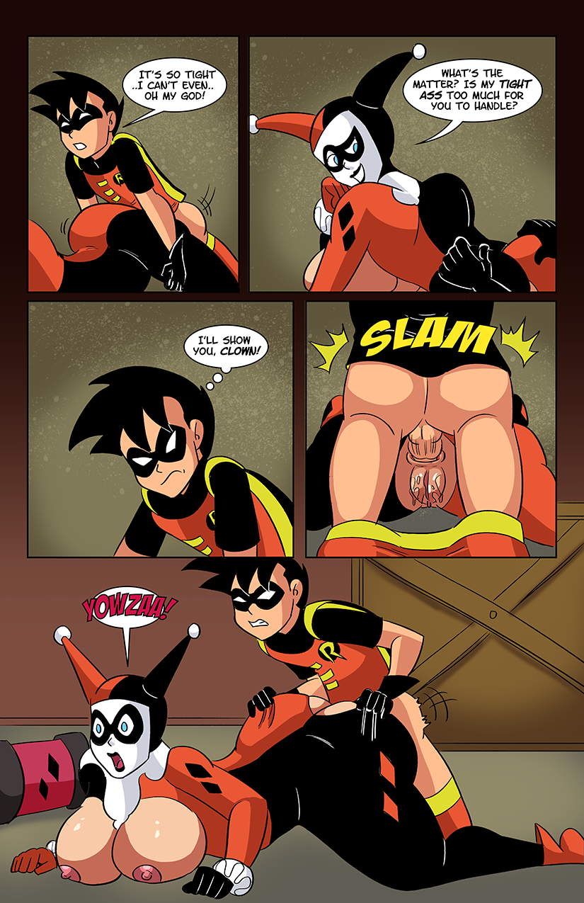 Harley and Robin in The Deal Batman – page 6