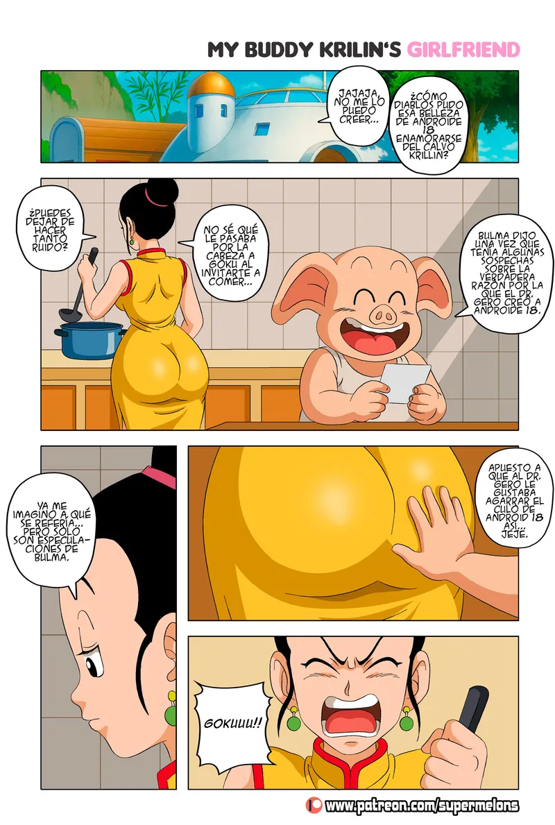 My Buddy Krilin’s Girlfriend – page 4
