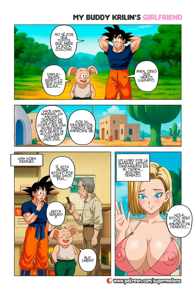 My Buddy Krilin’s Girlfriend – page 6