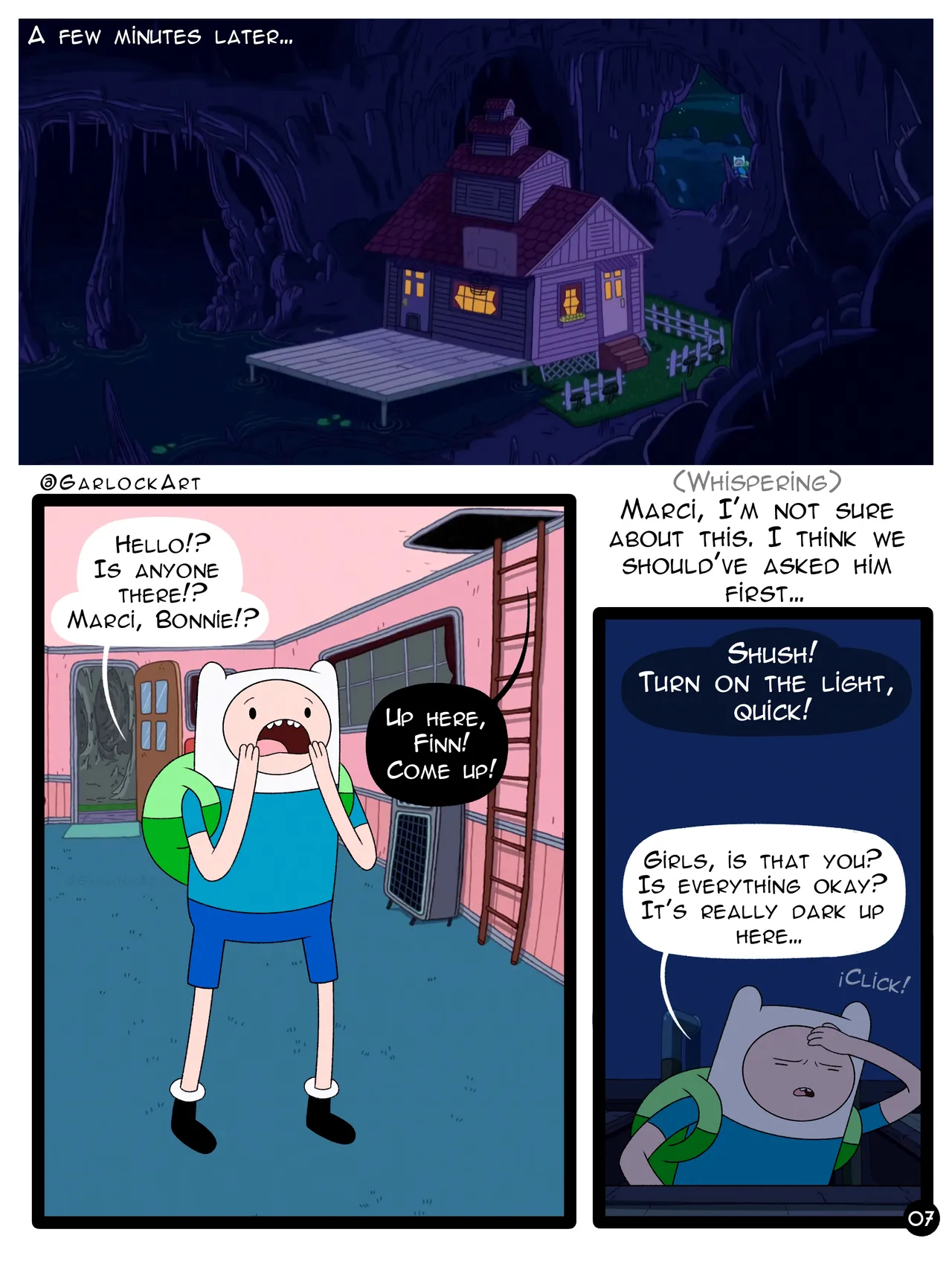 Threesome Time: Naughty Adventures Adventure Time – page 8