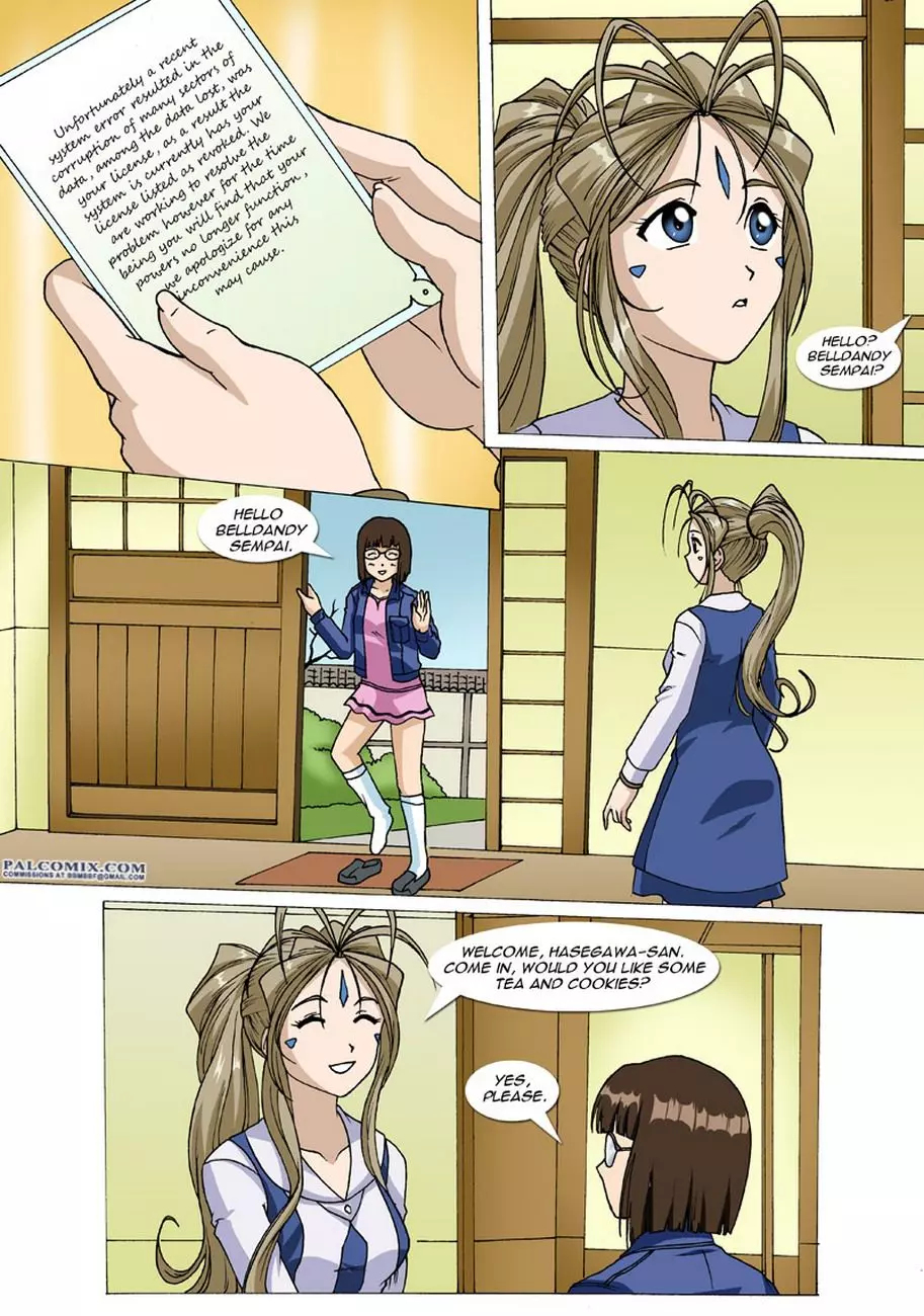 Ah! Enslavement Of My Goddess Chapter 1 – page 2