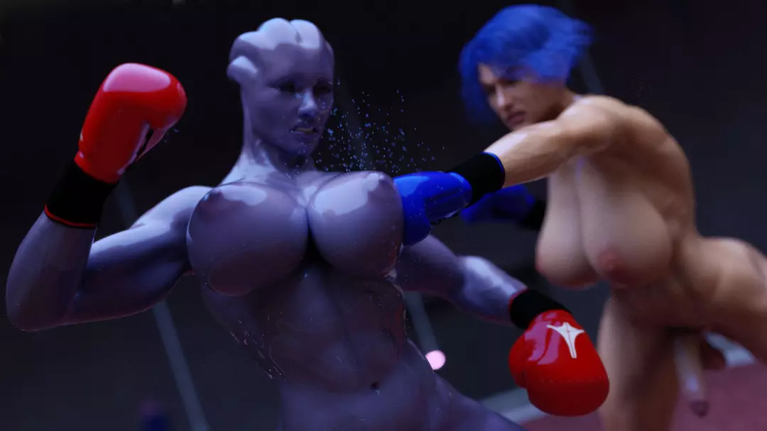 FUTA Effect – A Collision Of Fists And Flesh – Melanie VS Heilla – page 3
