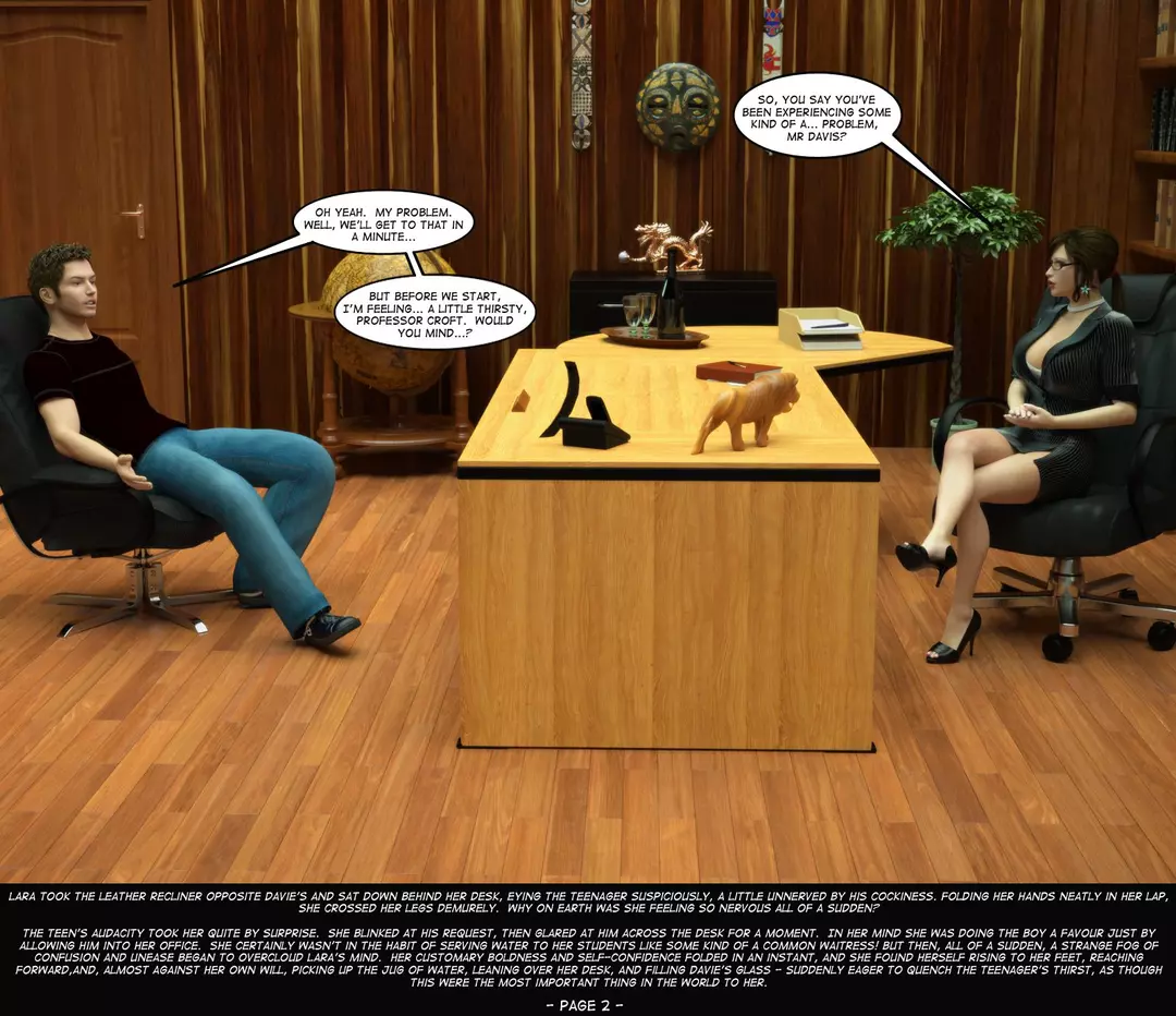 Professor Croft And The Eye Of Metate – page 3