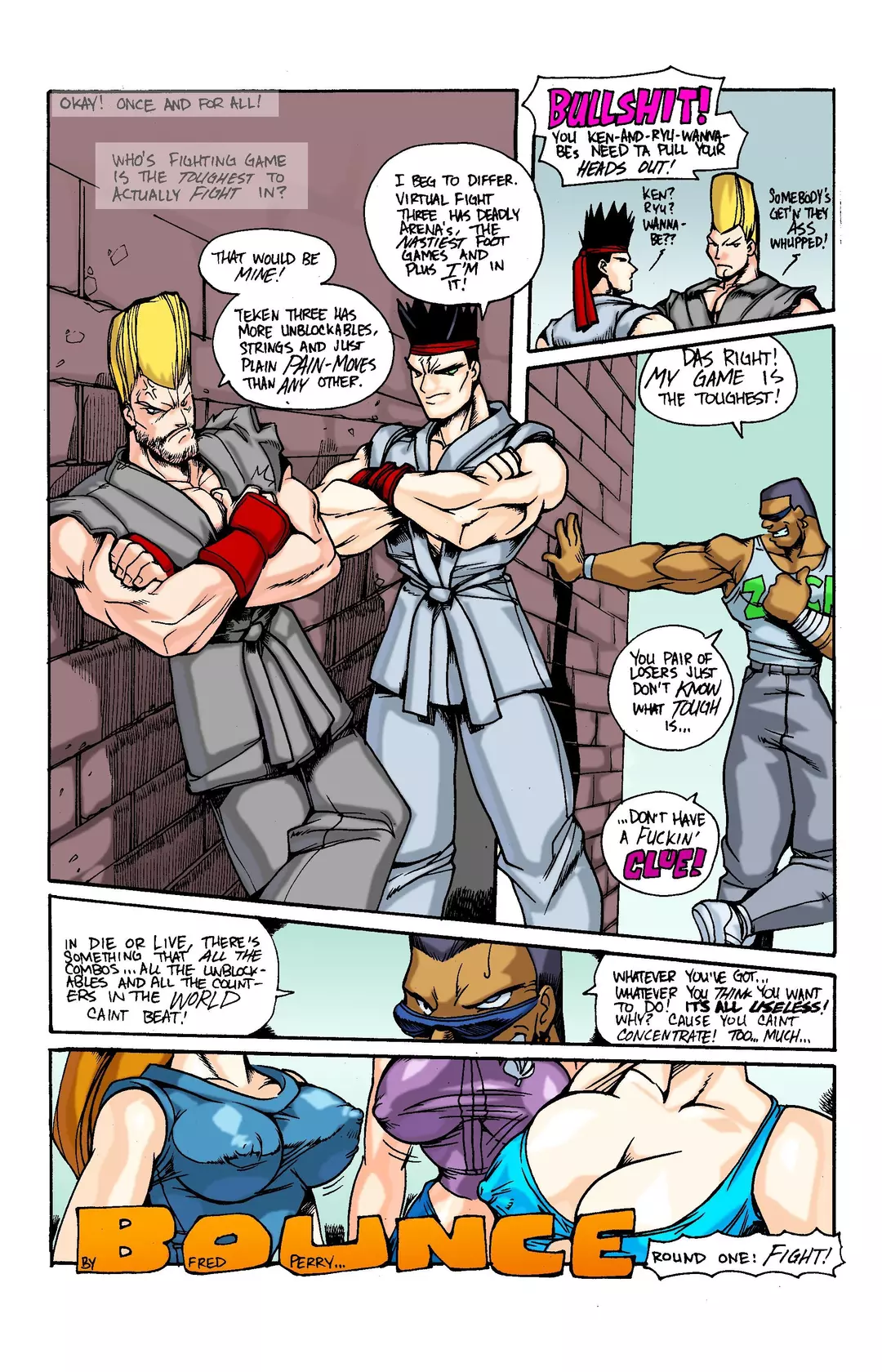 Bounce Colored - Chapter 1 – page 1