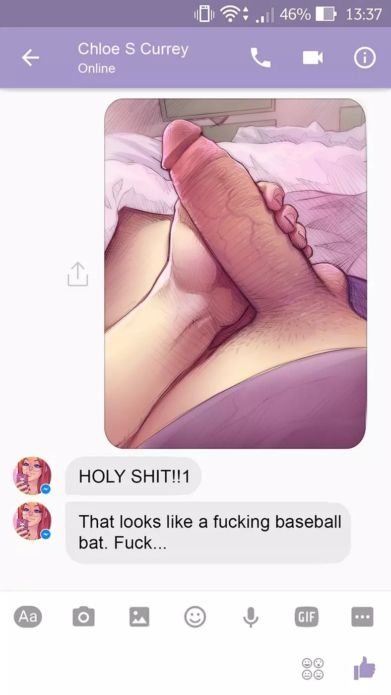 A Chat With Chloe Audio Porn Comic A Chat With Chloe - Text Message – page 3