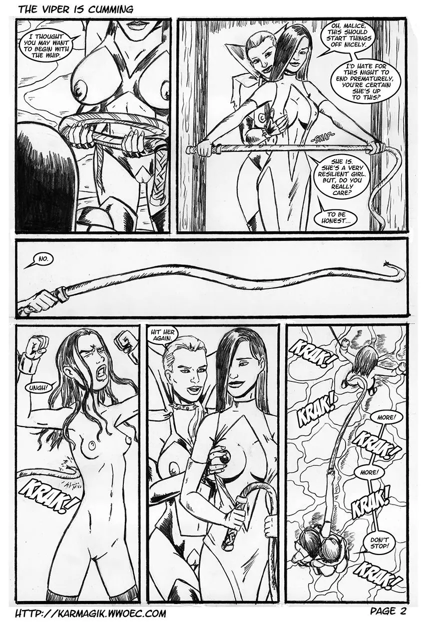 The Viper Is Cumming – page 2