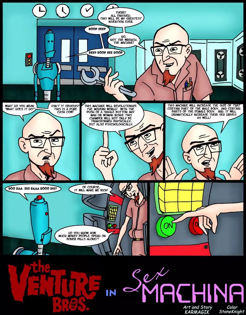 Villainess Intentions Sex Machina - Chapter 1 - Colored – page 1