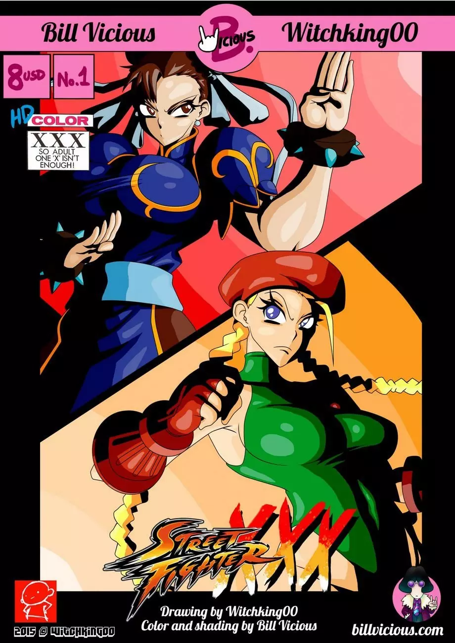 Street Fighter XXX – page 1