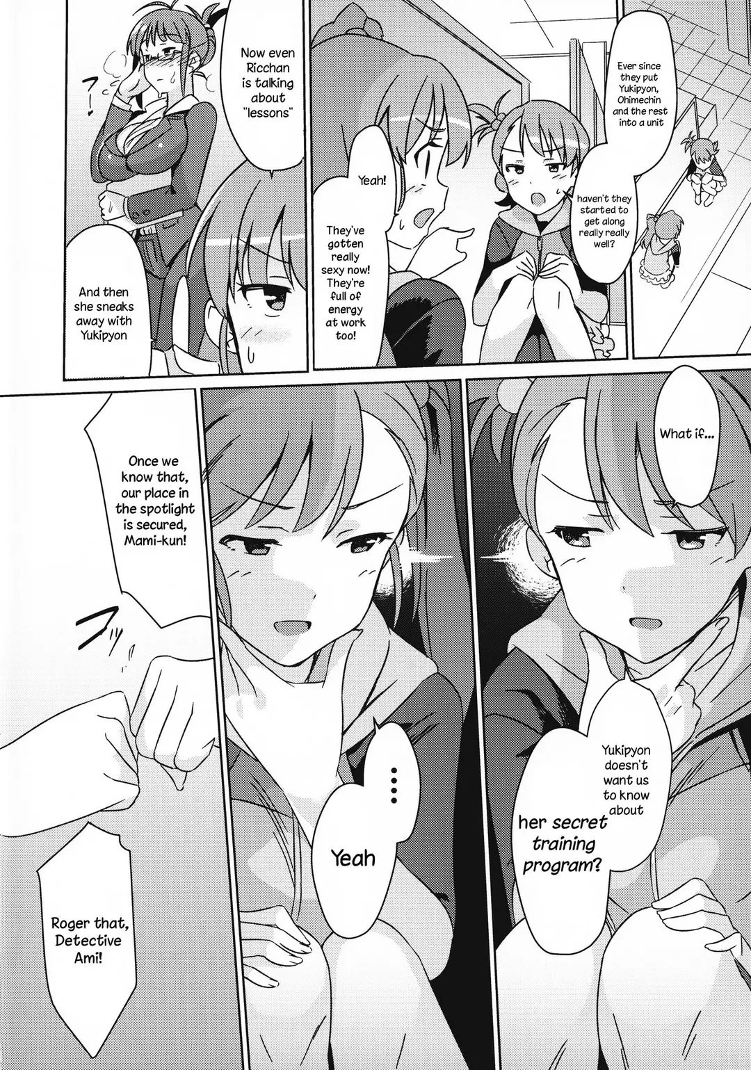 Yuki Chinpo Chapter 5 - Futanari Yukiho to Ami Mami ga Himitsu no Tokkun Suru Hon – page 3