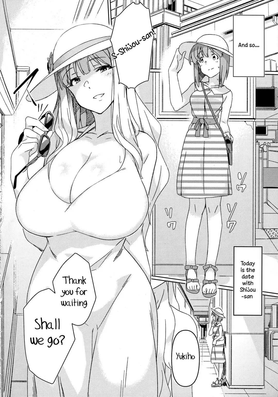 Yuki Chinpo Chapter 3 - Futanari Yukiho to Takane ga Date Suru Hon – page 3