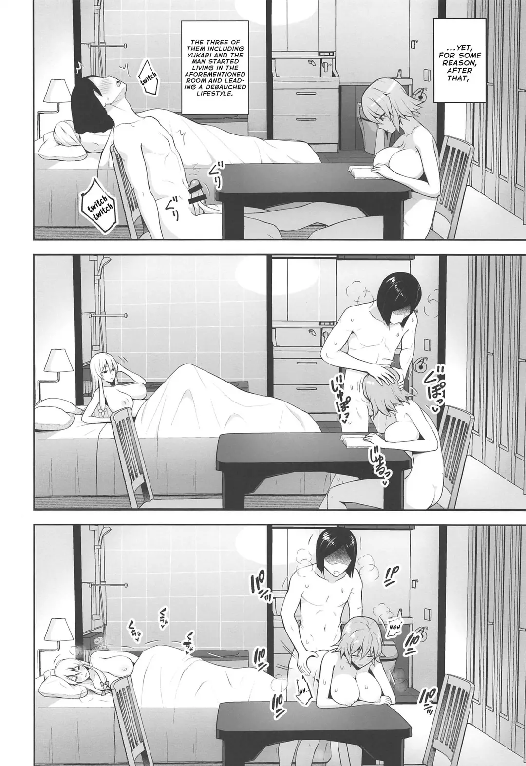 Cum 1000 Times Or You’re Stu1k Here All You Can Creampie Impregnation Chamber Harem - Chatper 2 – page 3