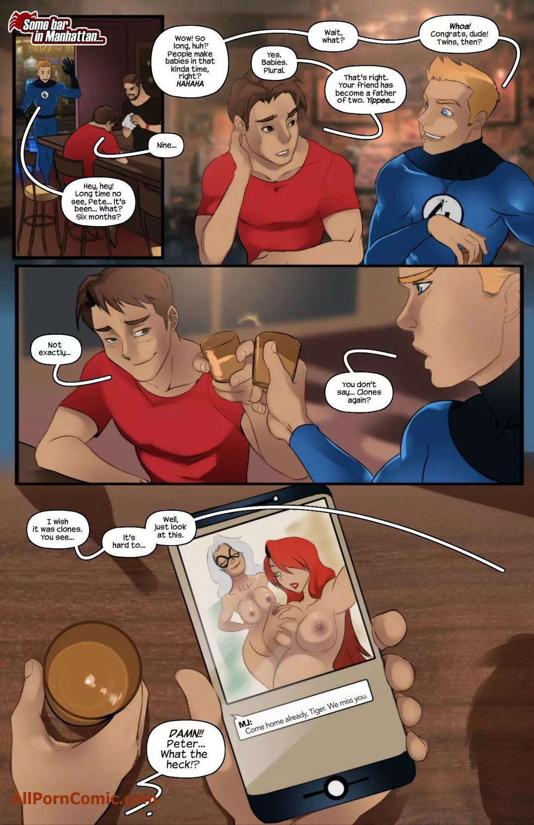 The Polyamorous SpiderPreggos – page 3