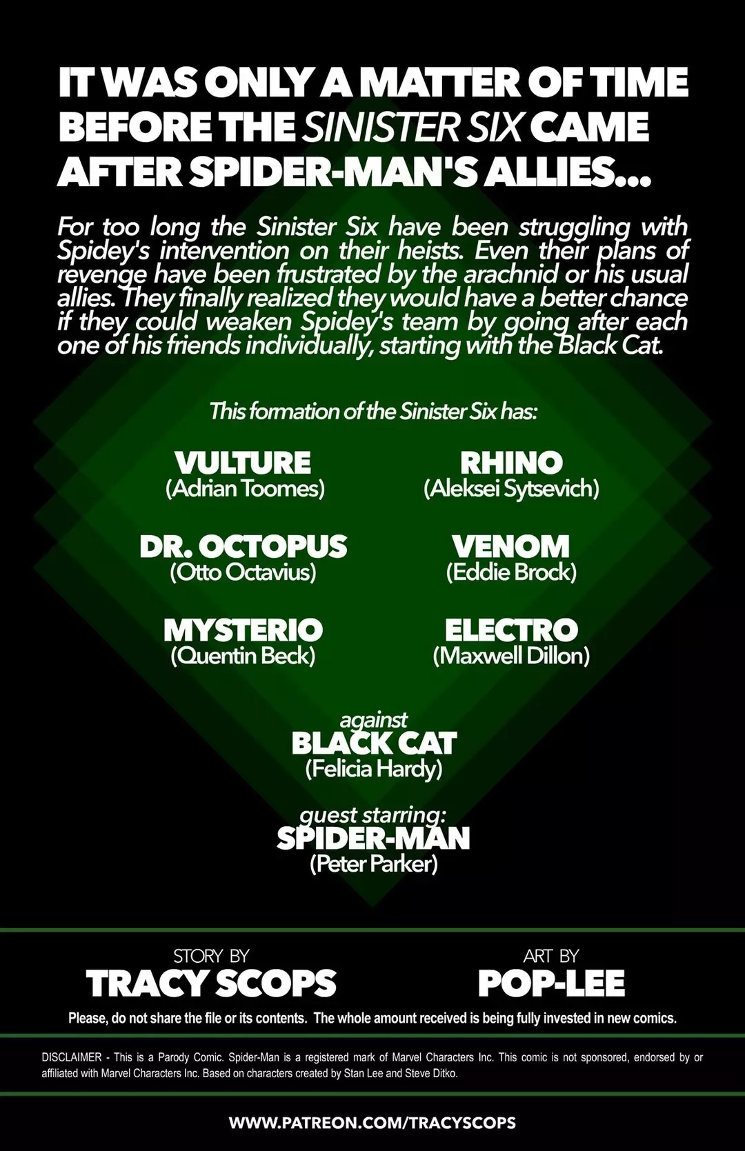 The Sinister Six And The Black Cat – page 2