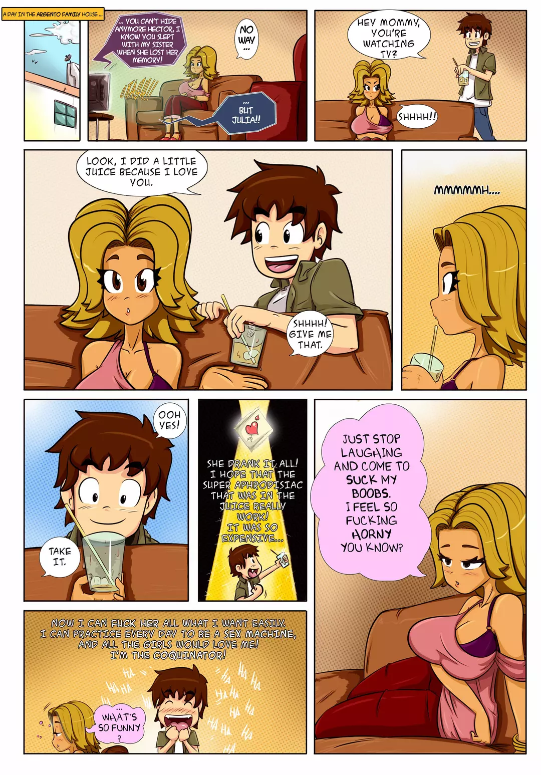 The Argento Family Chapter 1 - Alternate – page 2
