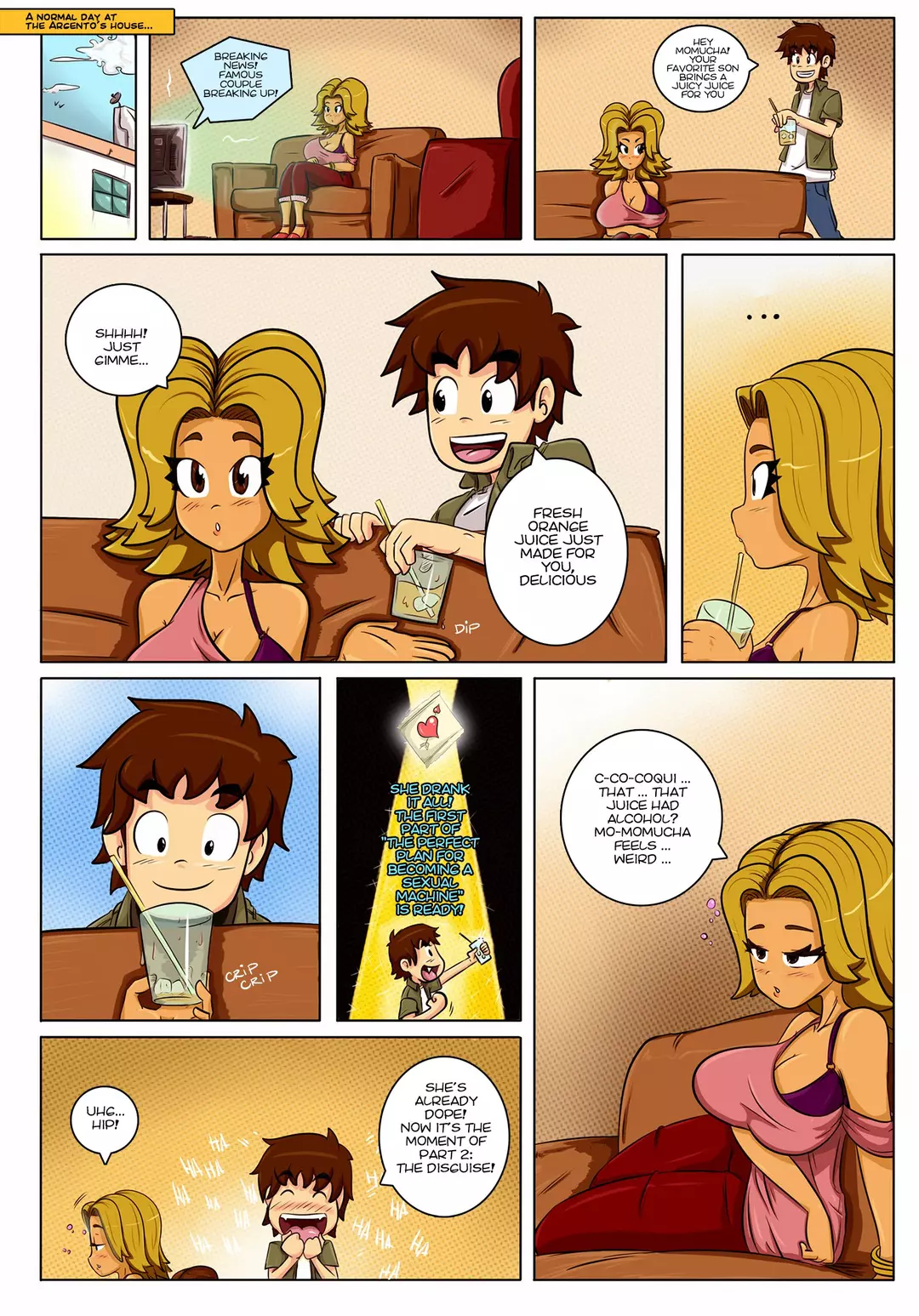 The Argento Family Chapter 1 – page 2