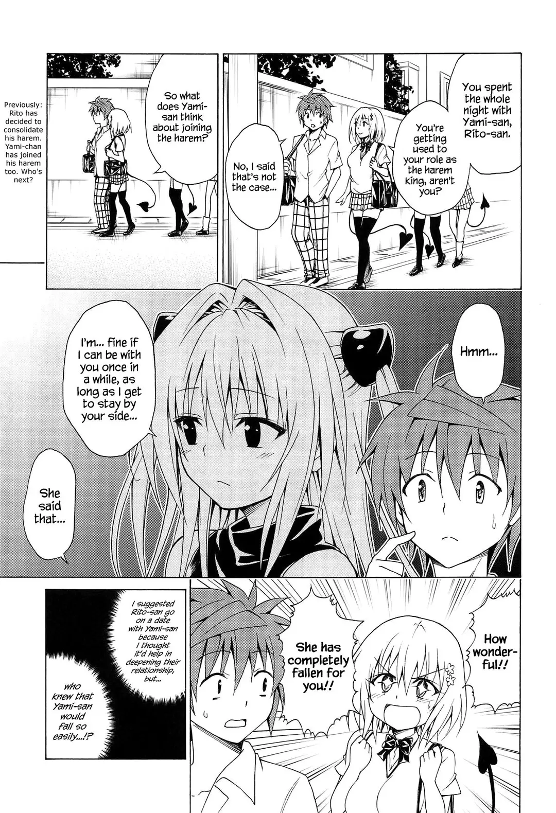 Mezase! Rakuen Keikaku Chapter 5 – page 2