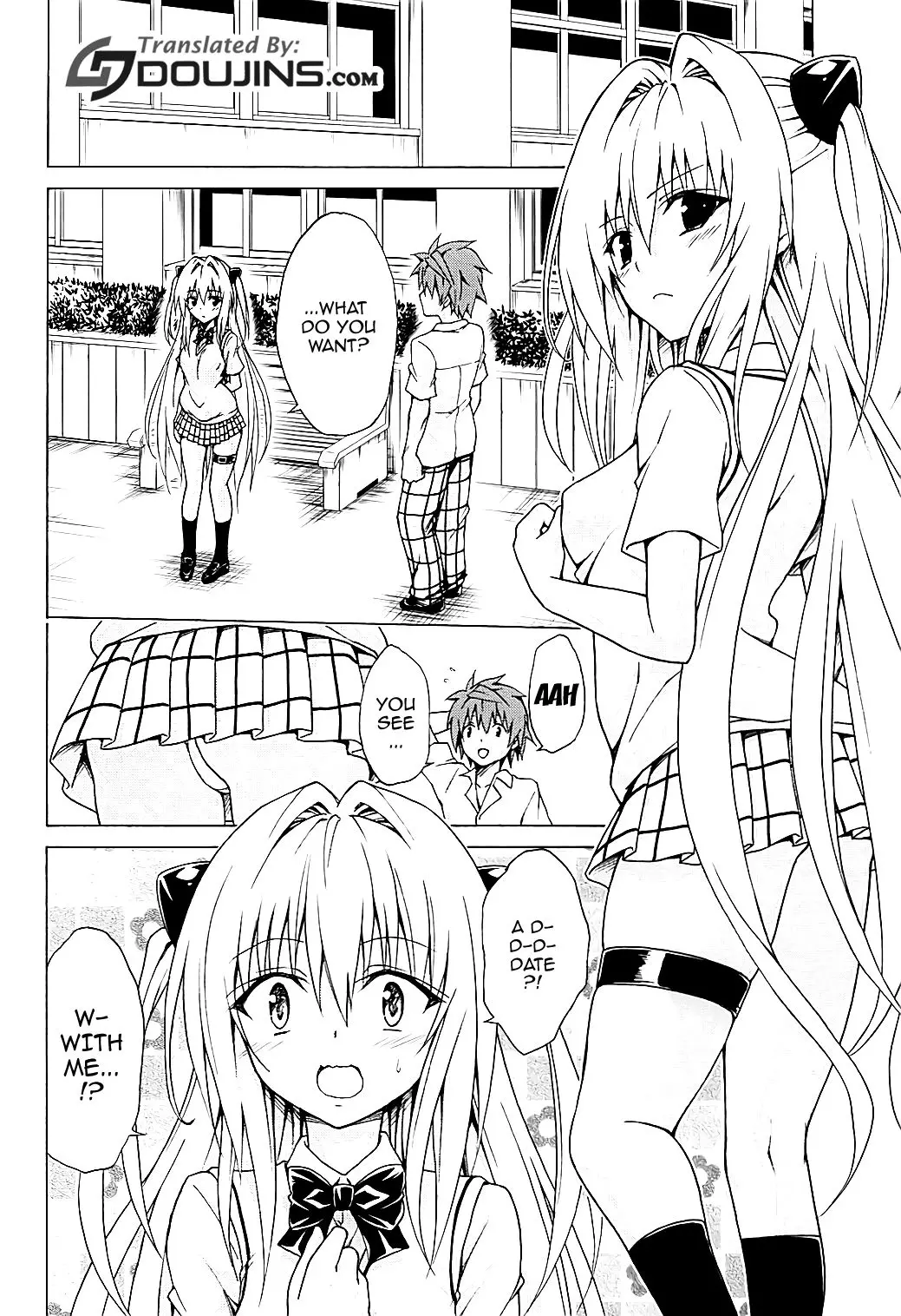 Mezase! Rakuen Keikaku Chapter 4 – page 3