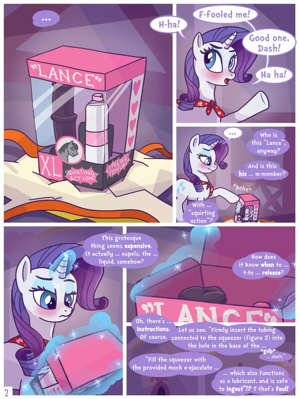 Rarity’s Present – page 2