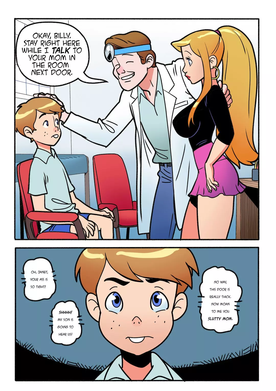 Don’t Mess With My Mom! Audio Porn Comic – page 2