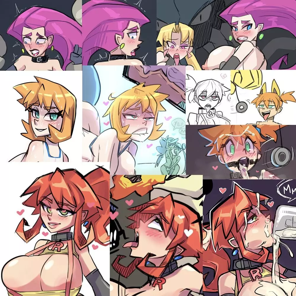 Artworks Jessie And Misty Sketch Pack – page 1