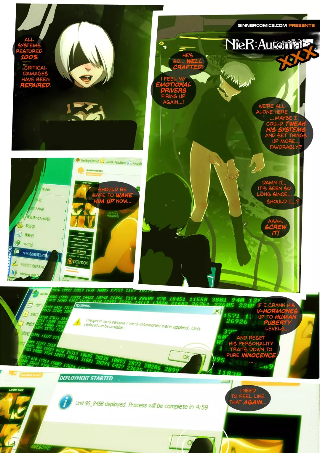 NieR: Automata XXX – page 1