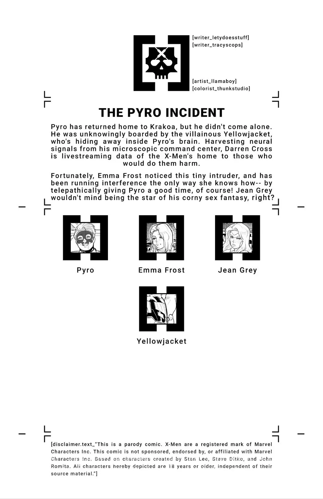 House Of XXX – The Pyro Incident – page 2