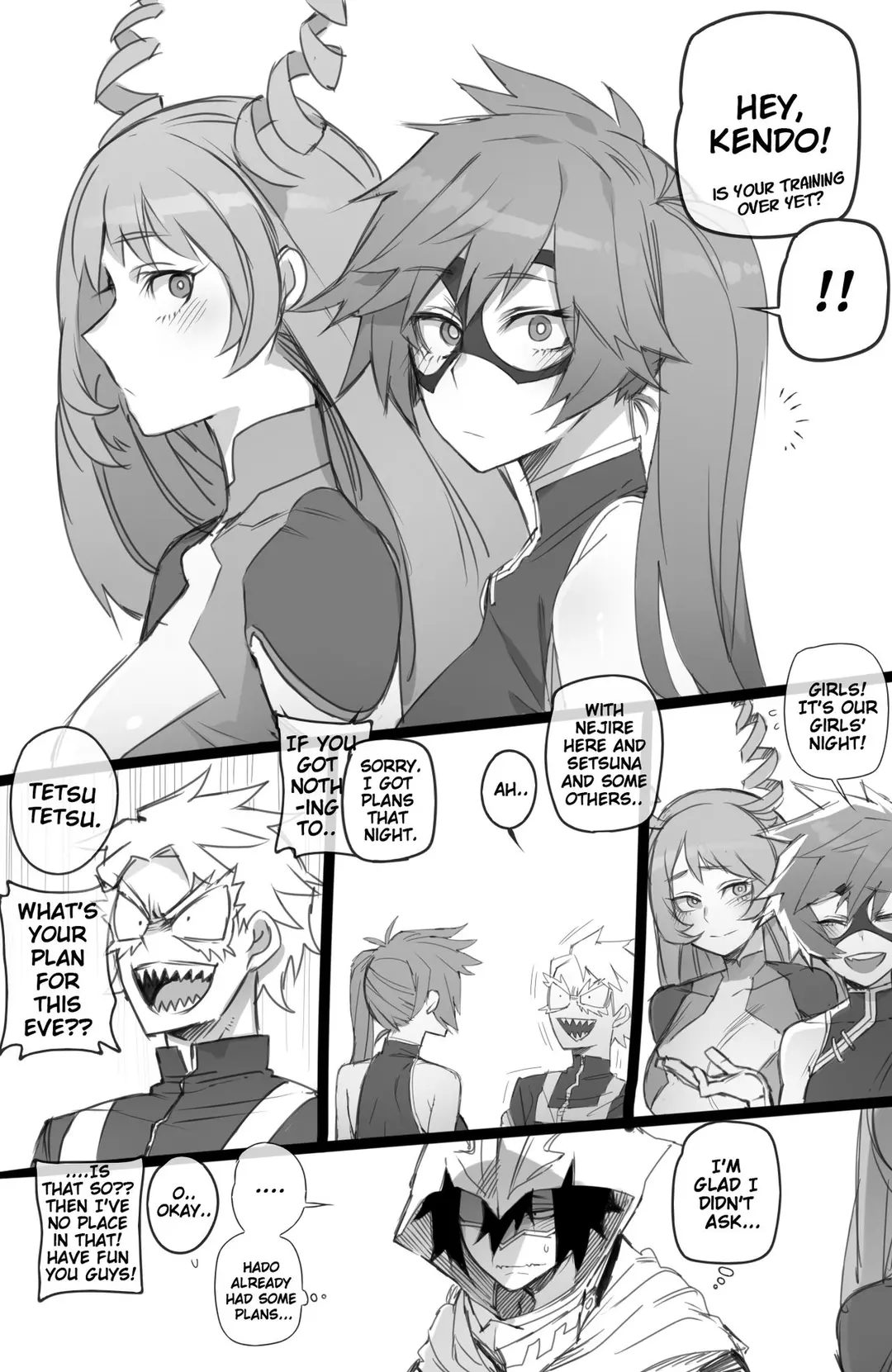 MY HERO Christmas HAREM – page 2