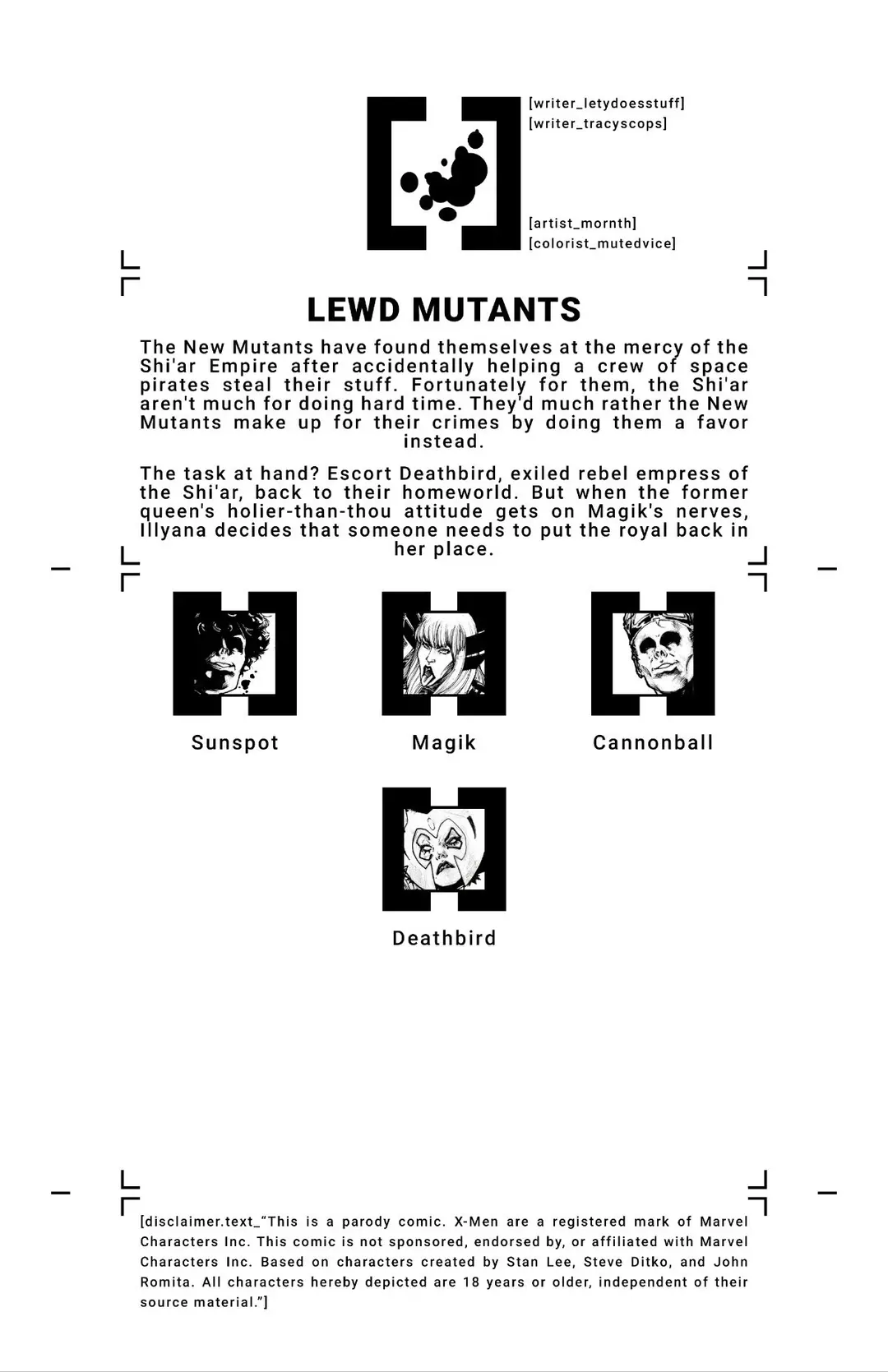 House Of XXX – Lewd Mutants – page 2