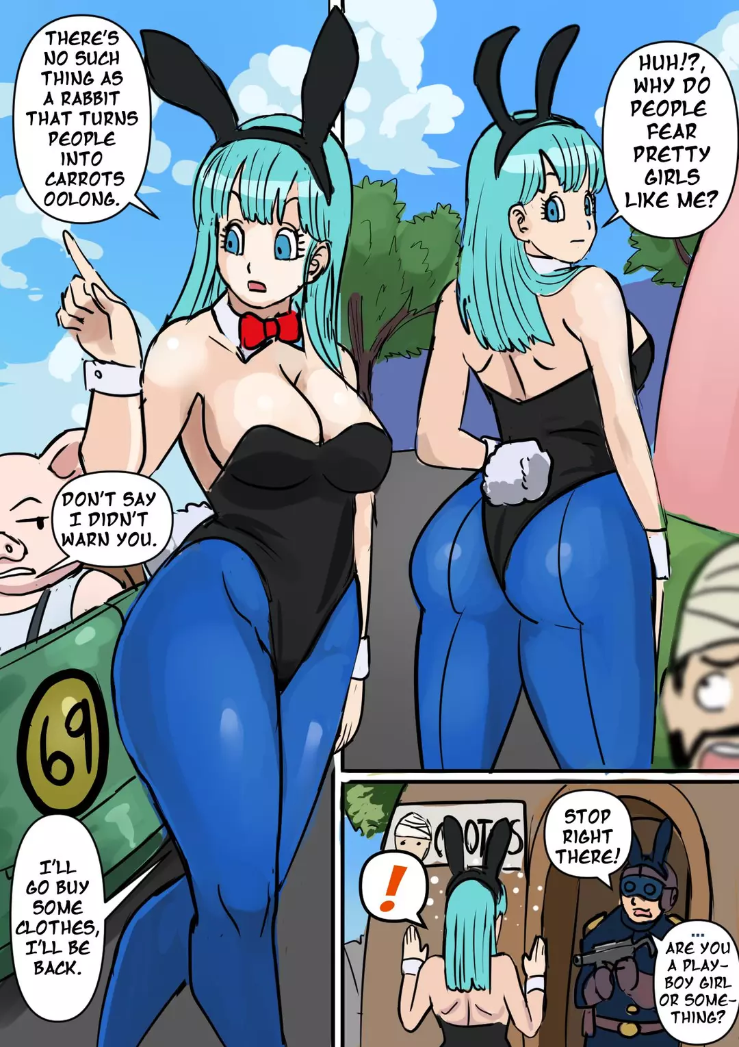 Bulma Short Comic – page 1