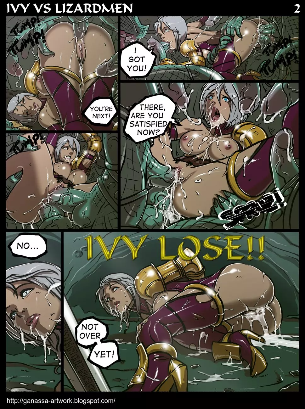 Ivy VS Lizardmen – page 2