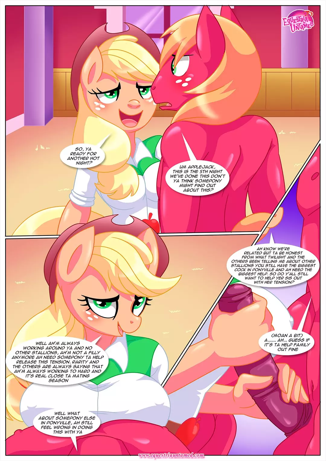 Applejack’s Secret Is Out – page 3